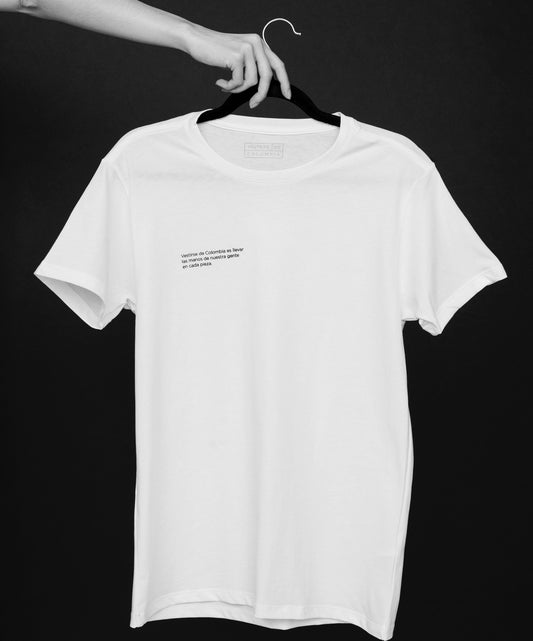 Camiseta Manifiesto Blanco